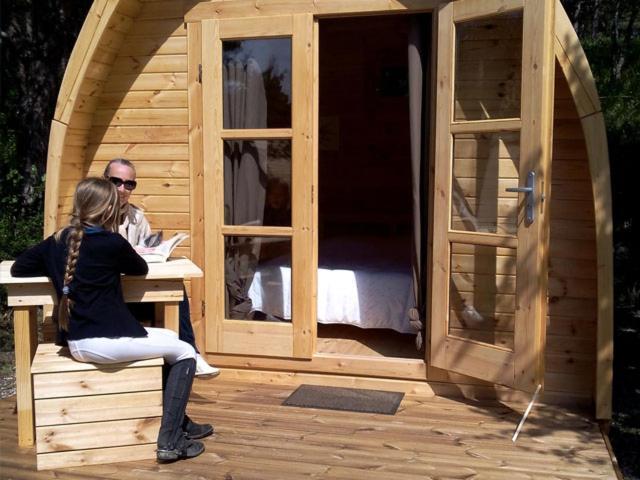 فندق Saint-Martin-de-Clellesفي  Camping La Chabannerie المظهر الخارجي الصورة